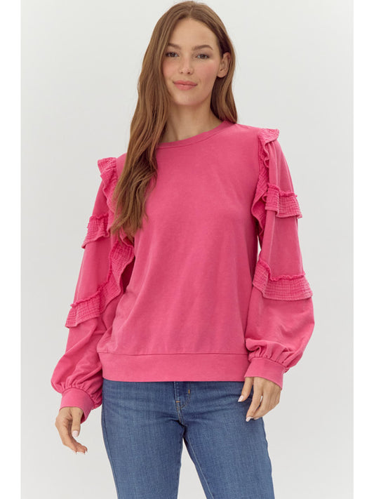 All the Ruffles Top