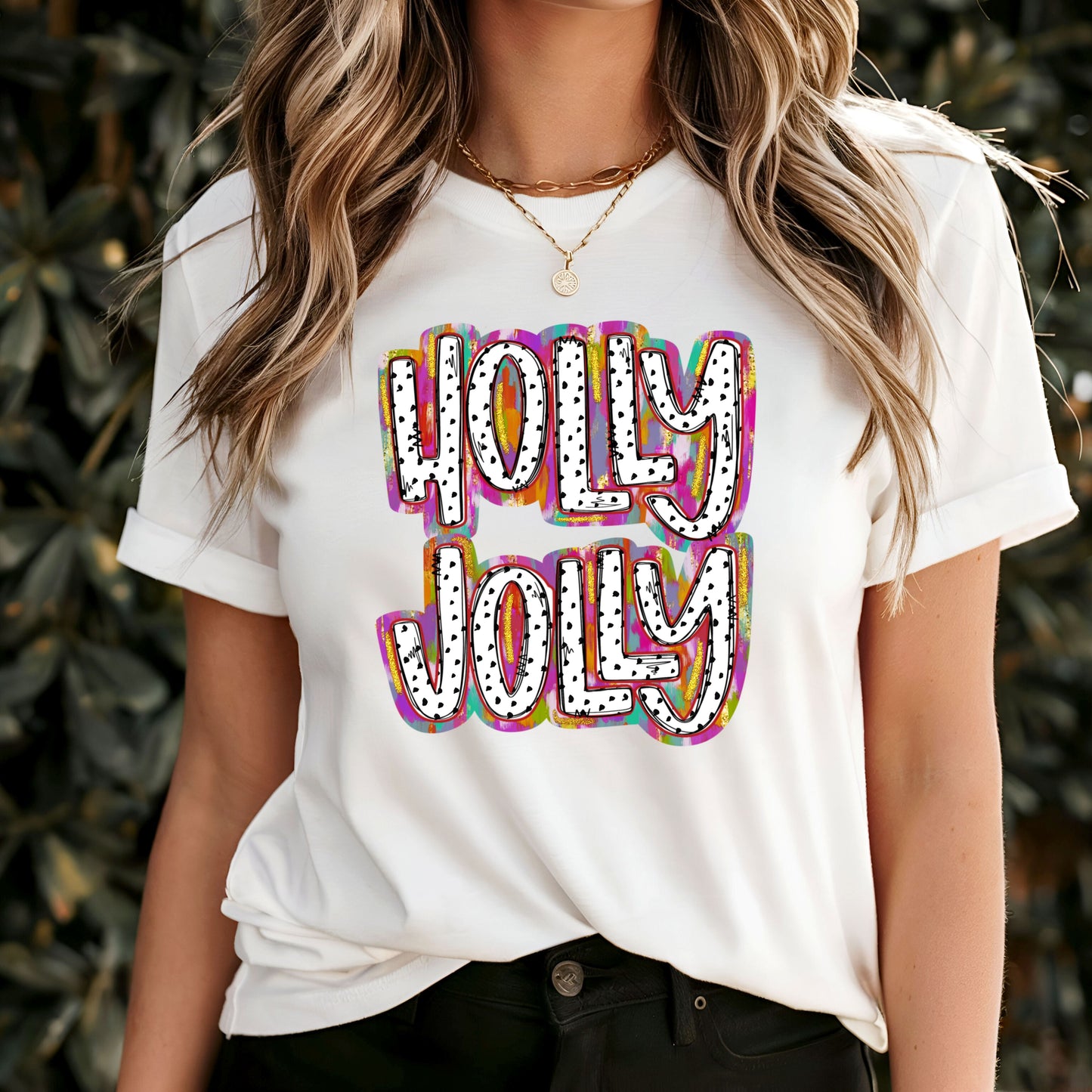 Holly Jolly Christmas Tee