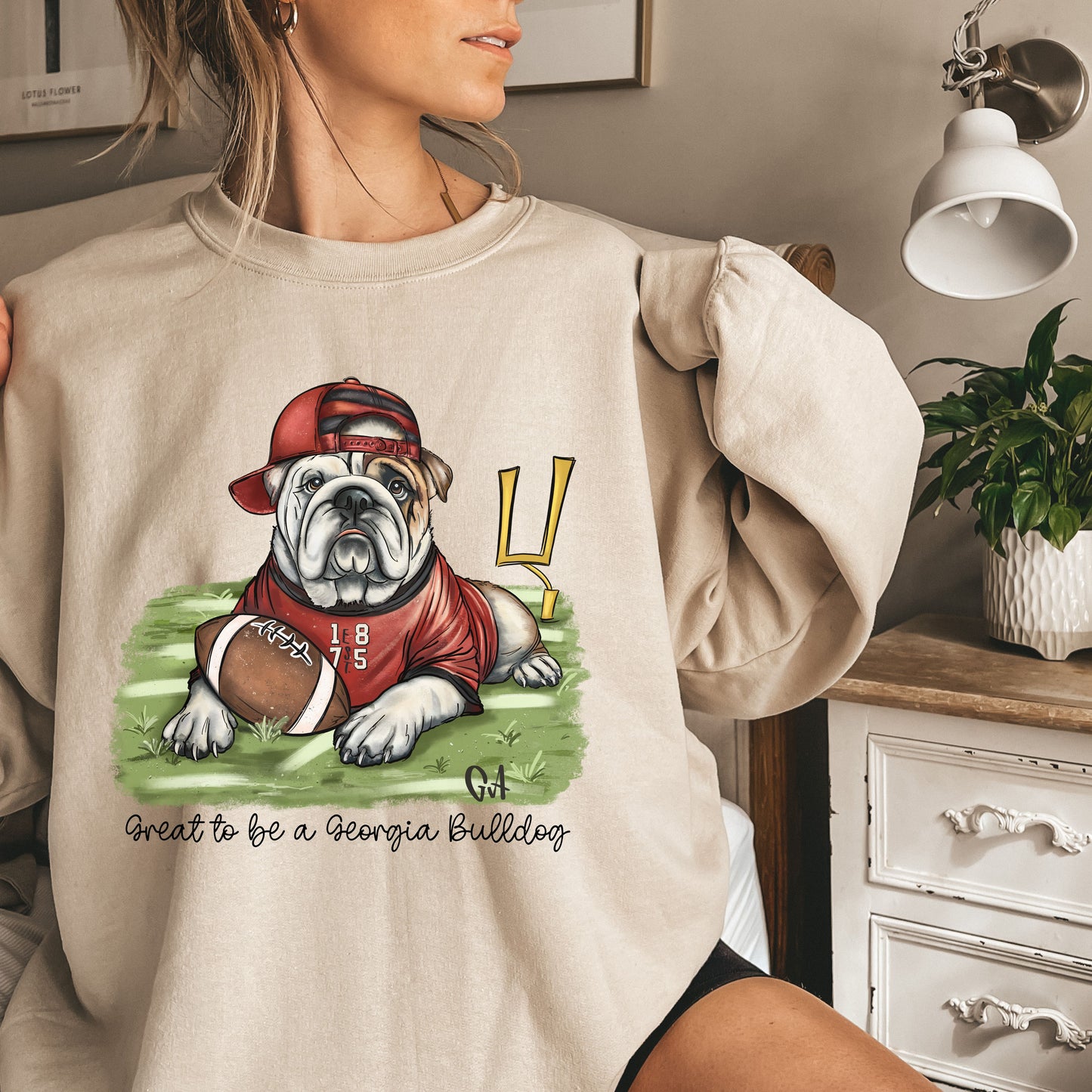 Great to be a GA Bulldog Game Day Sweatshirt