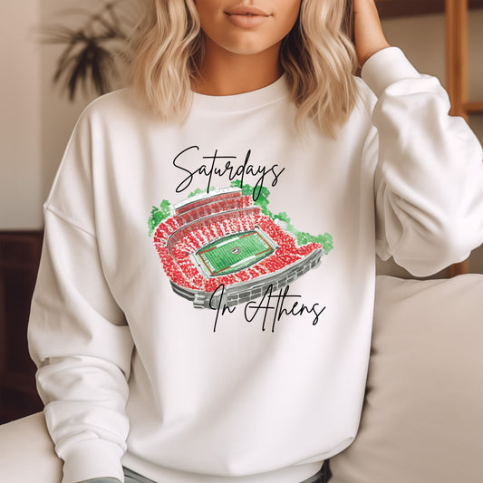 Saturdays in Athens Game Day Sweatshirt