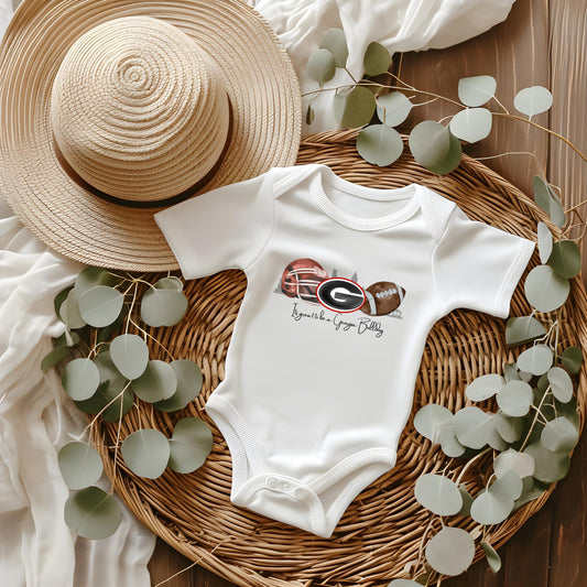 Georgia Baby Body Suit, Toddler, Kids Tee