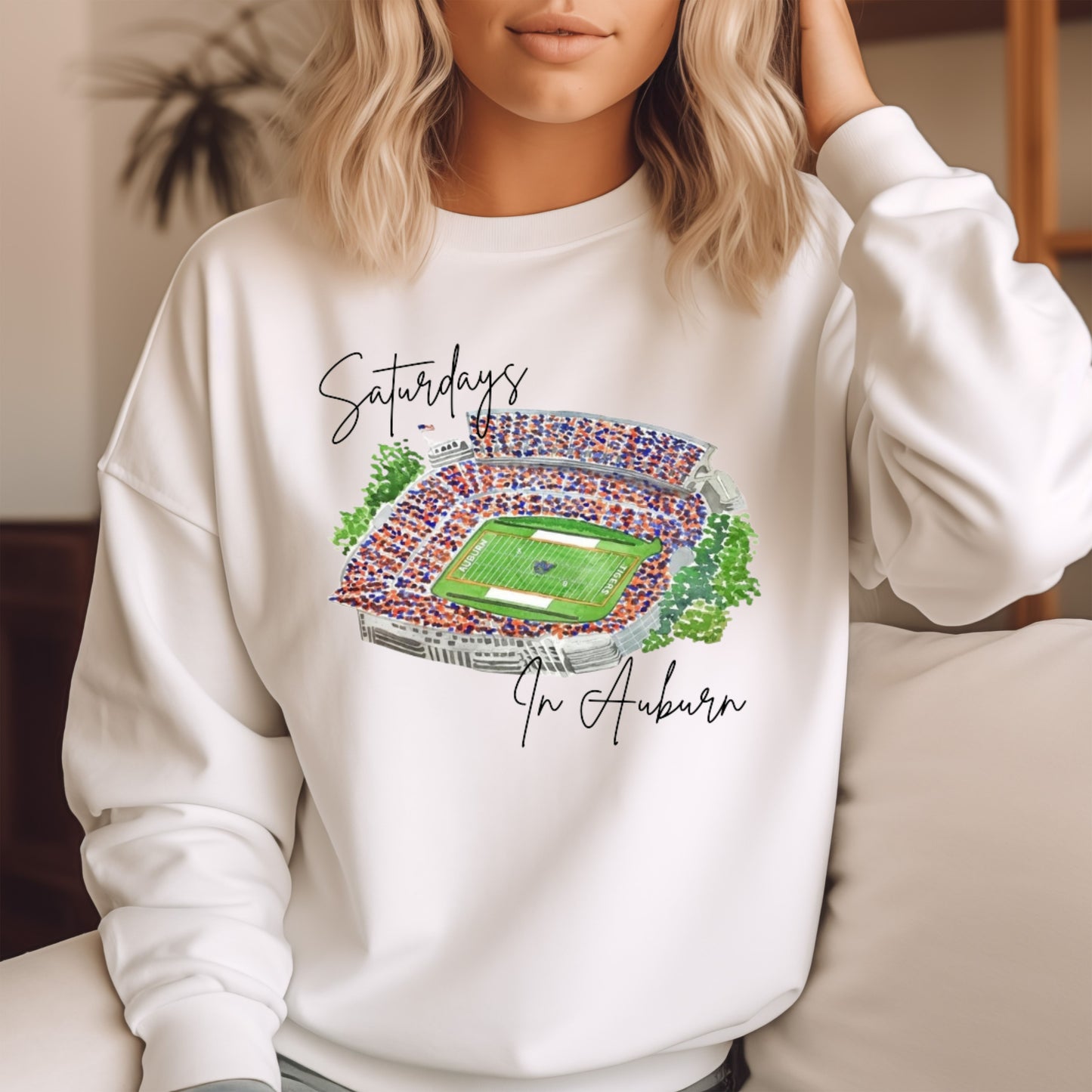 Saturdays in Auburn Game Day Sweatshirt