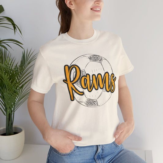 WC Rams Soccer Tee