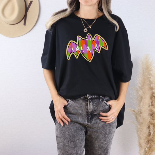 Watercolor Bat Fall Tee